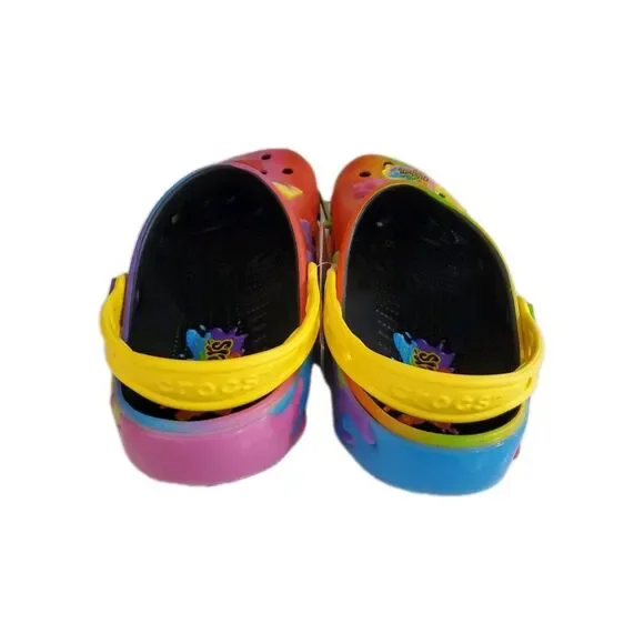 Crocs Gushers Classic Clog 211487 with Jibbitz Unisex Men's 9 Womans 11 NWT